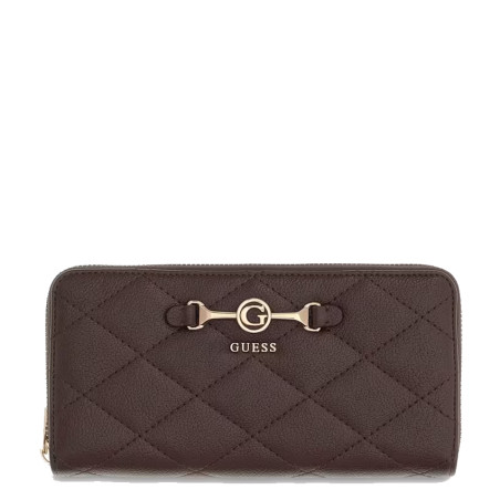 Guess Frances All-in-One Maxi Wallet Brown