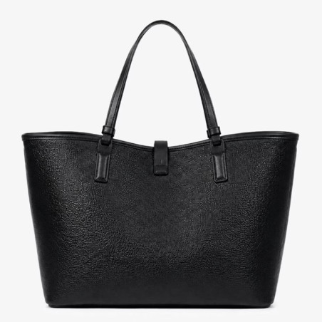 Chabrand By Chabrand Maya Grand Sac Shopping Effet Grainé Noir dos