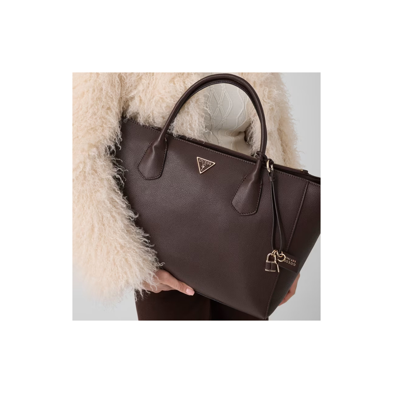 Guess Marissa Tote Bag Brown