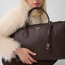 Guess Marissa Sac Cabas Brown porté