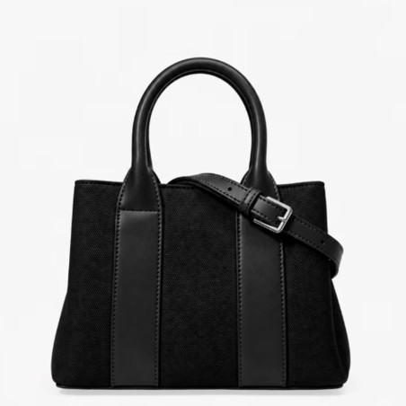 Chabrand Petit Sac à main La Fidèle Toile Canva Margaux 12624 Noir dos