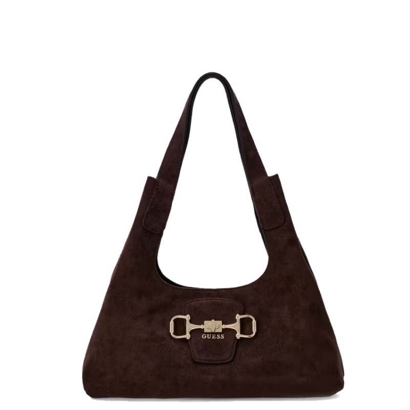 Guess Sunset Sac Hobo Tan ESP Marron Foncé