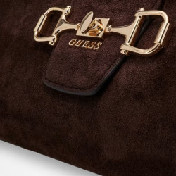 Guess Sunset Sac Hobo Tan ESP Marron Foncé face
