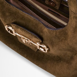 Guess Sunset Hobo Bag Olive