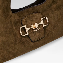 Guess Sunset Hobo Bag Olive