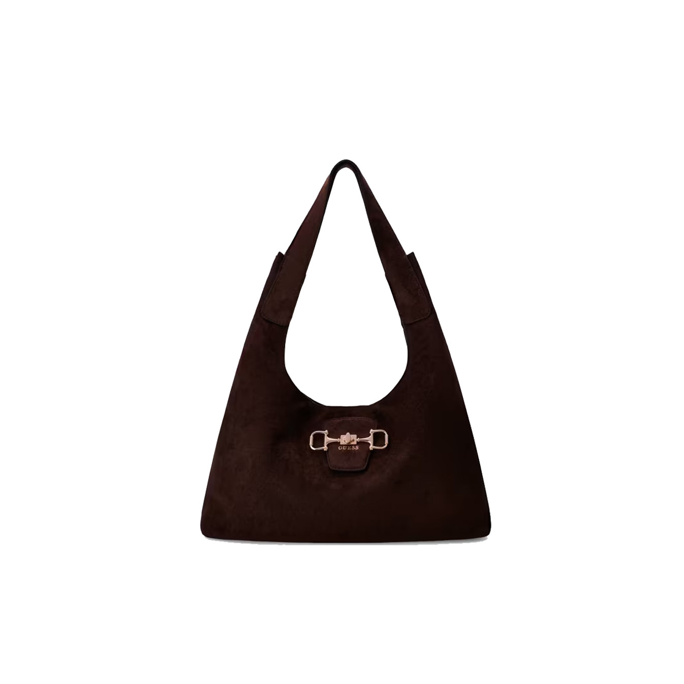 Guess Sunset Maxi Hobo Bag ESP Dark Brown