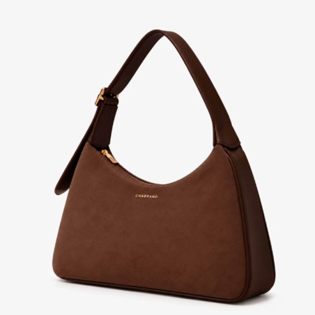 Chabrand By-Chabrand Maya Sac Besace Effet Nubuck 13722 Marron