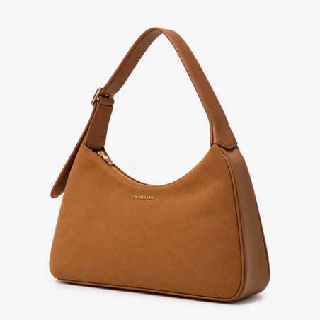 Chabrand By-Chabrand Maya Sac Besace Effet Nubuck 13722 Camel