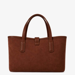 Chabrand By Chabrand Maya Sac Shopping Effet Nubuck 13724 Marron dos