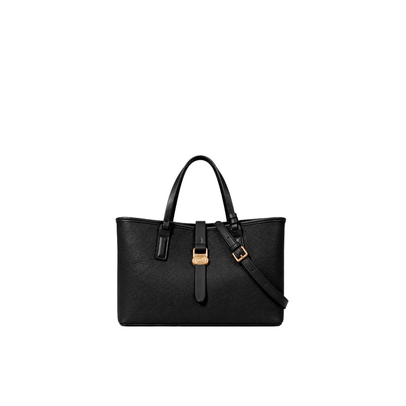 Chabrand By Chabrand Maya Shopping Bag Grainy Effect 13724 Black