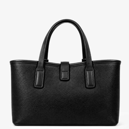 Chabrand By Chabrand Maya Shopping Bag Grainy Effect 13724 Black