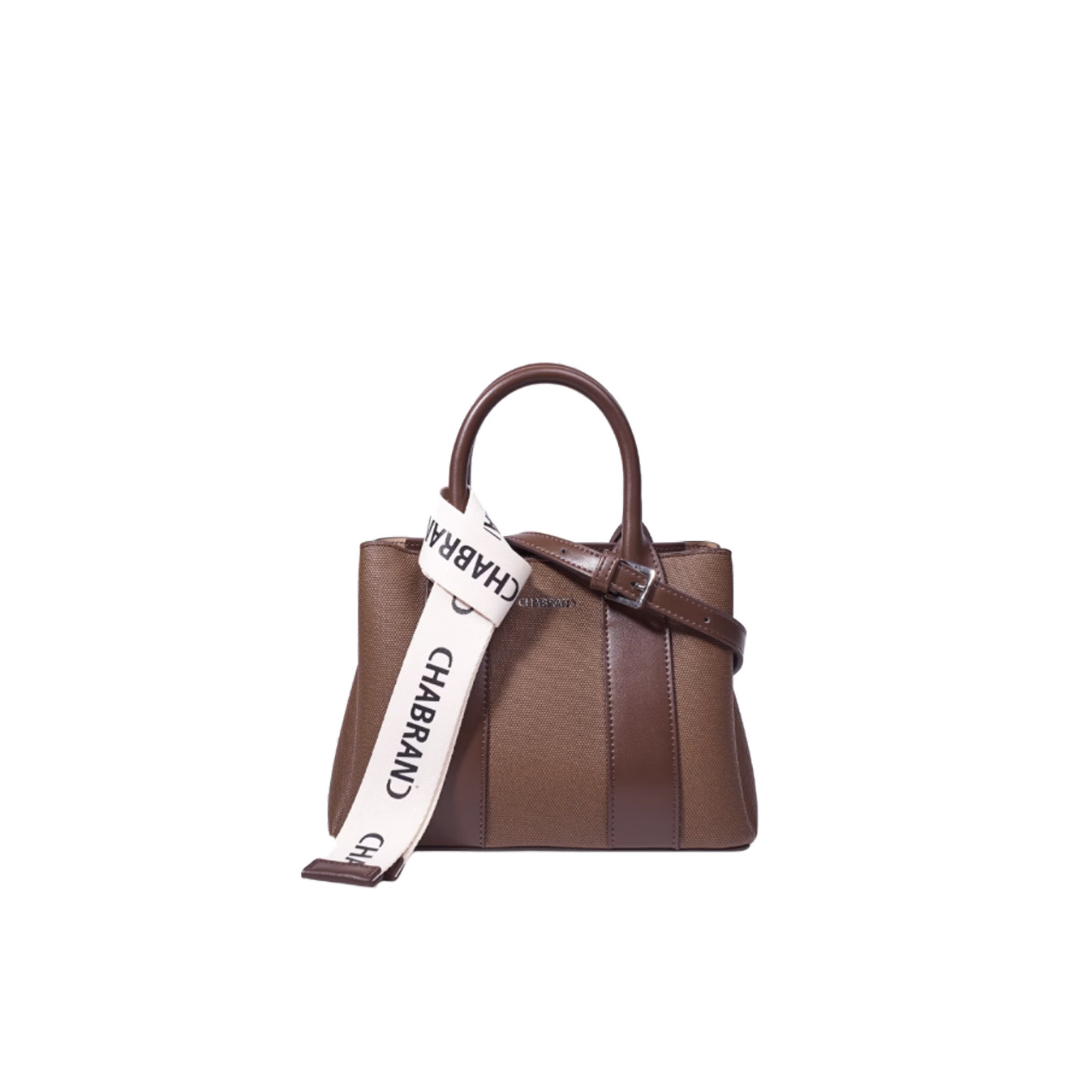 Chabrand Small Handbag La Fidèle Canvas Margaux 12624 Brown