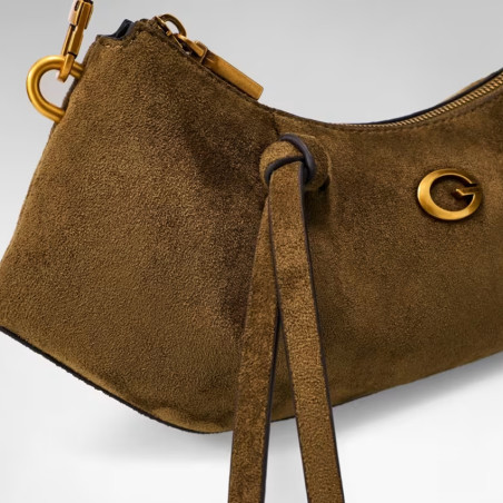 Guess Allegra Sac Porté Epaule OLV Olive face