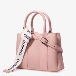 Chabrand Petit Sac à main La Fidèle Toile Canva Margaux 12624 Rose côté
