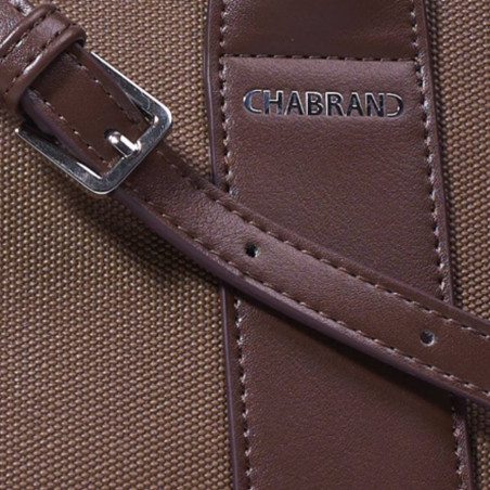 Chabrand Handbag The Loyalist Canvas Margaux 12625 Brown