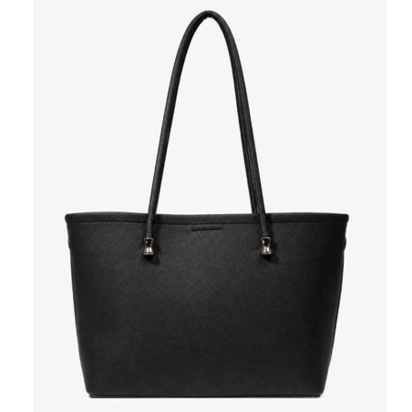 Chabrand Mathilde Sac Shopping Effet Cuir Grainé 12411 Noir dos