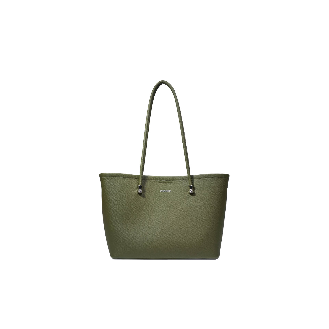 Chabrand Mathilde Sac Shopping Effet Cuir Grainé 12411 Kaki