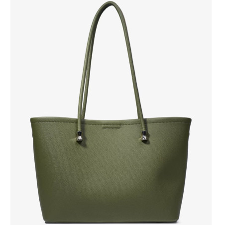 Chabrand Mathilde Sac Shopping Effet Cuir Grainé 12411 Kaki dos