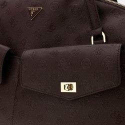 Guess Blake Dome Shopper Brown Logo