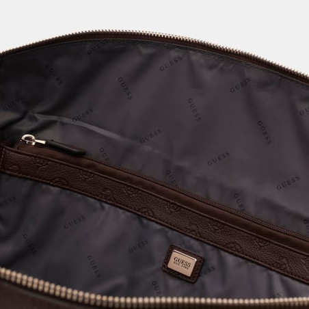 Guess Blake Dome Shopper Brown Logo