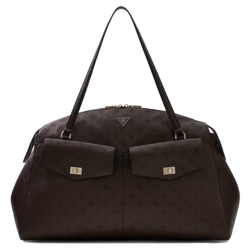 Guess Blake Dome Shopper Brown Logo