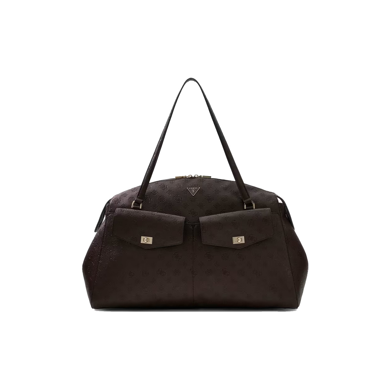 Guess Blake Sac Shopper Dome Brown Logo