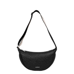 Chabrand Adèle Sac Demi-Lune Effet Cuir Grainé 12219 Noir