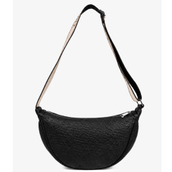 Chabrand Adèle Sac Demi-Lune Effet Cuir Grainé 12219 Noir dos