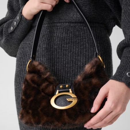 Guess Camden Petit Sac Porté Epaule LEO porté main