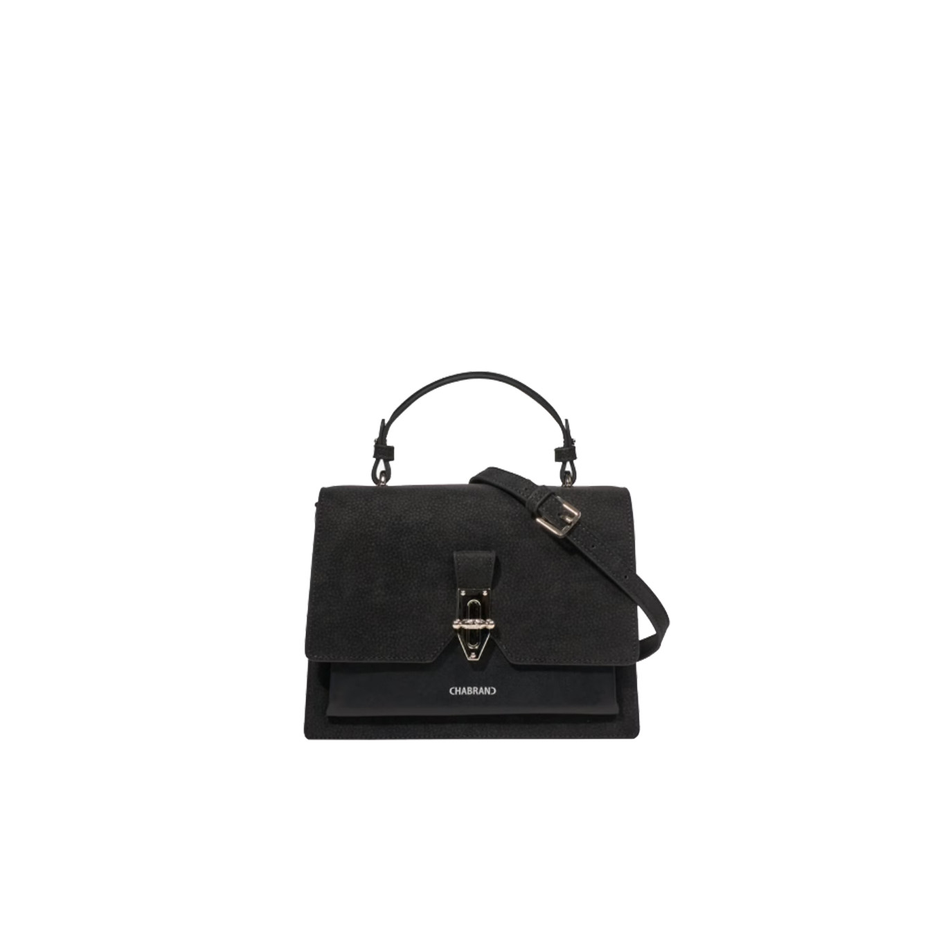 Chabrand By Chabrand Léna Sac Porté Main Effet Cuir Lisse 11908 Noir