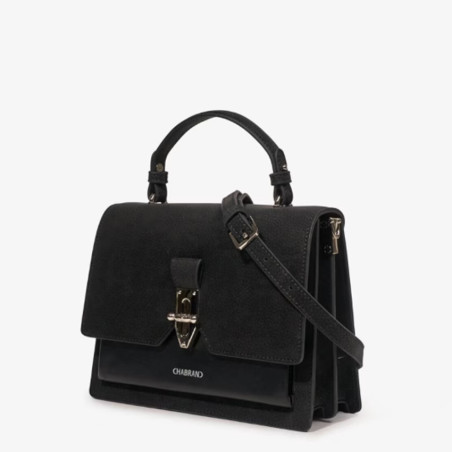 Chabrand By Chabrand Léna Sac Porté Main Effet Cuir Lisse 11908 Noir côté