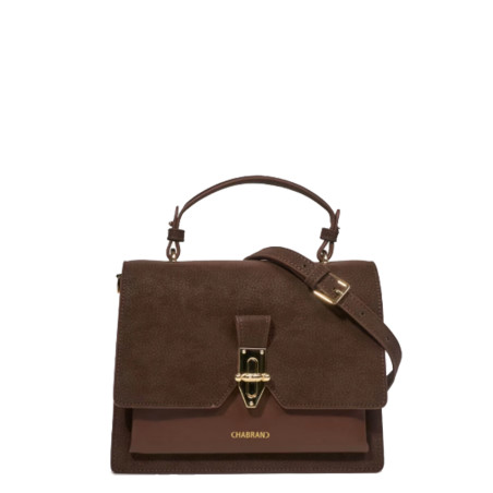 Chabrand By Chabrand Léna Sac Porté Main Effet Cuir Lisse 11908 Marron