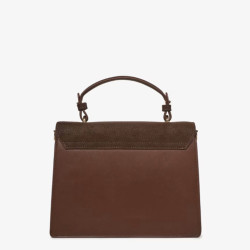 Chabrand By Chabrand Léna Sac Porté Main Effet Cuir Lisse 11908 Marron dos