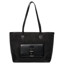 Chabrand By Chabrand Léna Sac Shopping Effet Cuir Lisse 11911 Noir