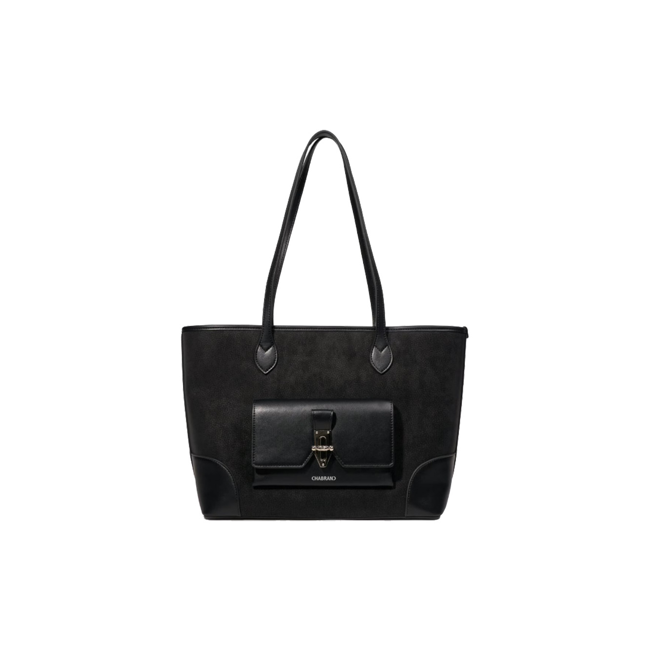 Chabrand By Chabrand Léna Sac Shopping Effet Cuir Lisse 11911 Noir