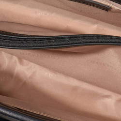 Chabrand By Chabrand Léna Sac Shopping Effet Cuir Lisse 11911 Noir ouvert