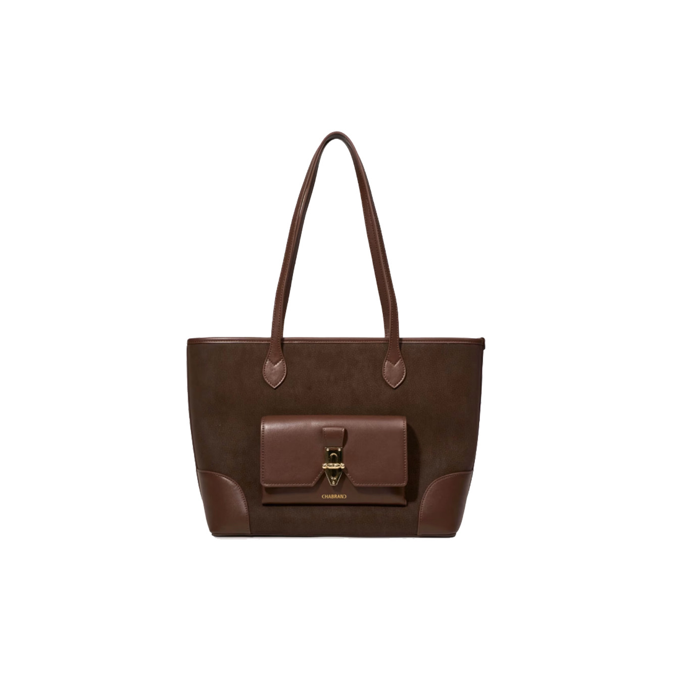 Chabrand By Chabrand Léna Shopping Bag Smooth Leather Effect 11911 Brown