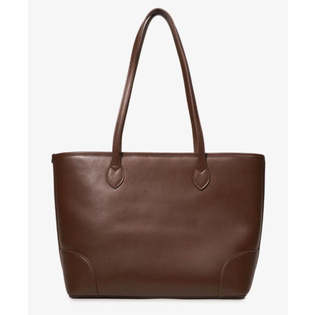 Chabrand By Chabrand Léna Sac Shopping Effet Cuir Lisse 11911 Marron dos