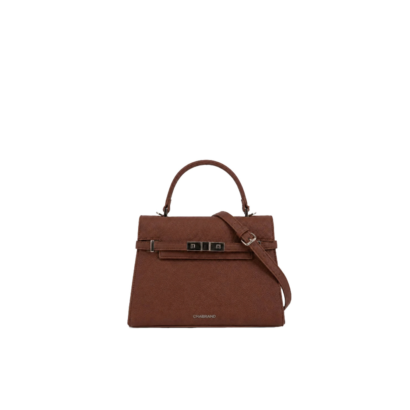 Chabrand By Chabrand Louise Sac Porté Main Effet Grainé 12025 Marron