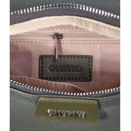Chabrand By Chabrand Louise Sac Banane Effet Grainé 12030 Kaki ouvert