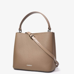 Chabrand By Chabrand Mathilde Sac Seau Effet Grainé 12417 Marron Clair