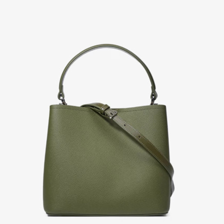 Chabrand By Chabrand Mathilde Bucket Bag Grainy Effect 12417 Khaki