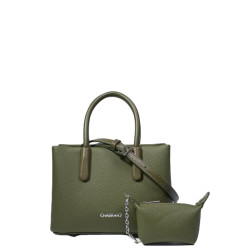 Chabrand By Chabrand Mathilde Small Handbag & Its Small Grainy Effe...