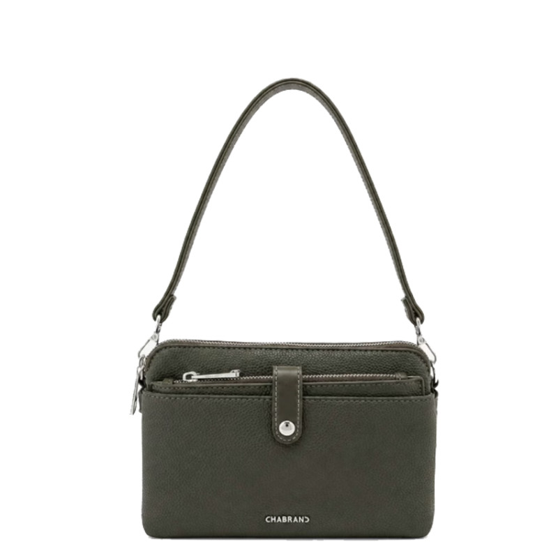 Chabrand Louise Sac Trotteur et Pochette 12005 Kaki