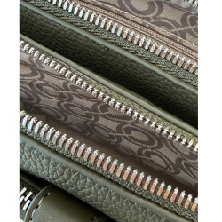 Chabrand Louise Sac Trotteur et Pochette 12005 Kaki ouvert