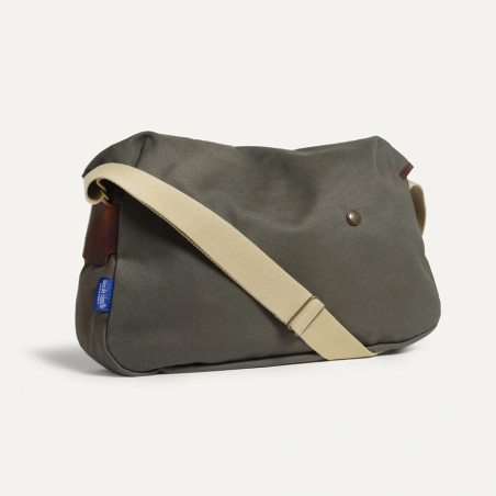 Bleu De Chauffe Léon Besace En Coton BM Kaki dos