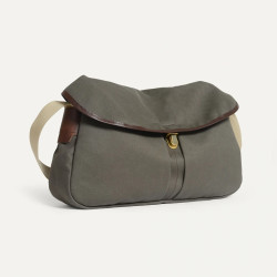 Bleu De Chauffe Léon Besace En Coton BM Kaki cote