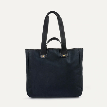 Bleu de Chauffe Cabas Meline Toile BM Noir dos