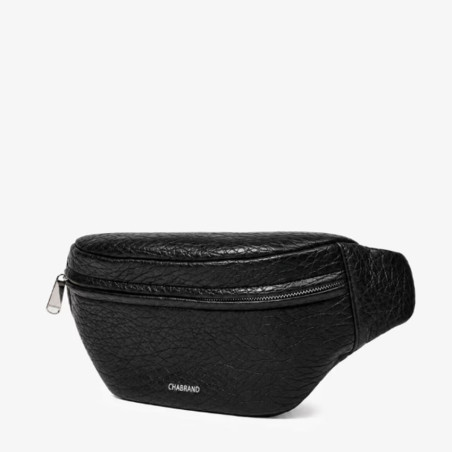 Chabrand Louise Sac Banane Effet Cuir Grainé 12230 Noir côté