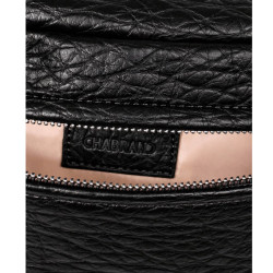Chabrand Louise Sac Banane Effet Cuir Grainé 12230 Noir ouvert